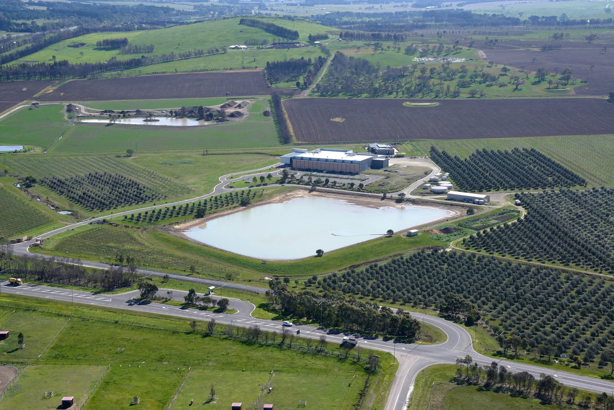 LAC estate aerial view
